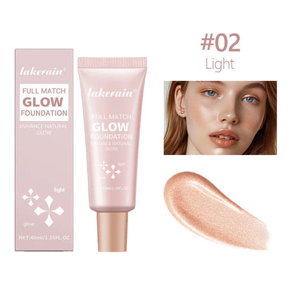 Radiant Glow Moisturizing Foundation - 4 Shades, All-Day Hydration - BLAKESTORE-NG