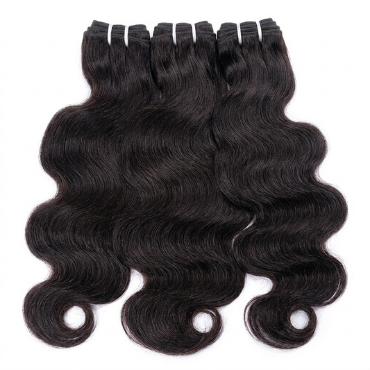 Raw Brazilian Body Wave Human Hair Bundles | Maison Hair Atelier  - 15A High quality / Virgin Hair / >=45%|United States|20 20 20|Fast Delivery - Maison Novaire