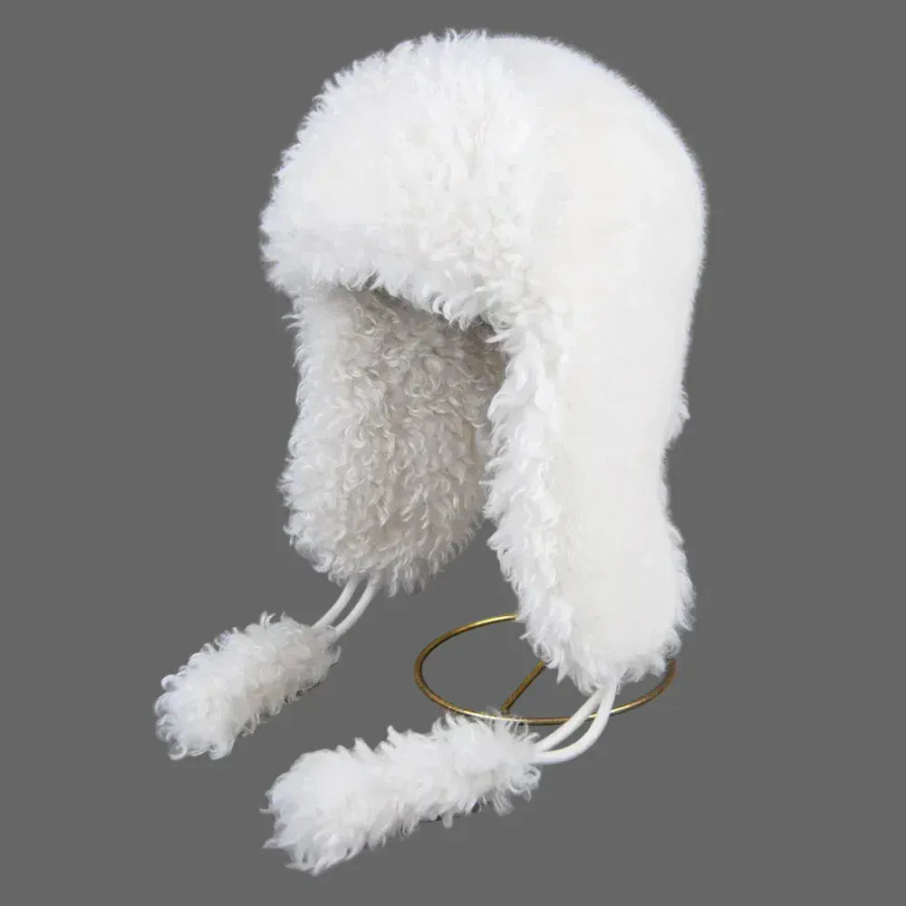 Real Fur Wool Ushanka Hat - Maison Novaire