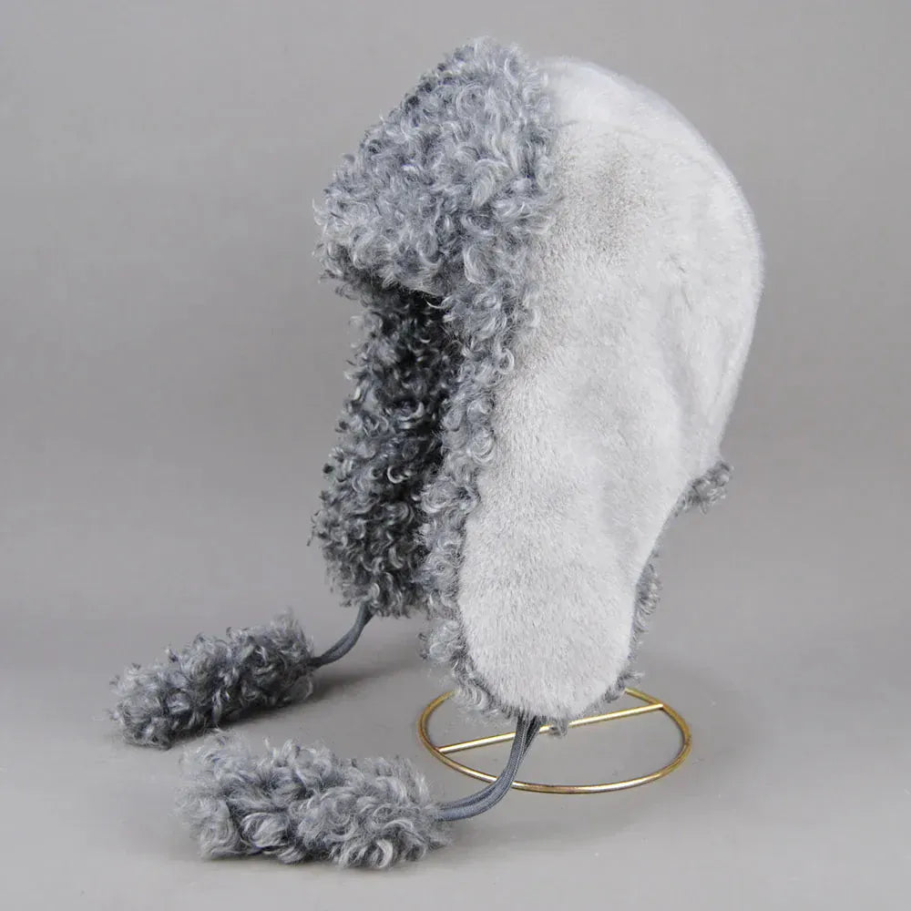 Real Fur Wool Ushanka Hat - Maison Novaire