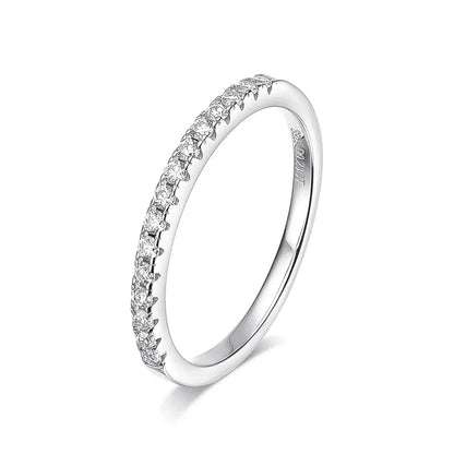 Real Moissanite Diamond Stackable Rings for Women. - Maison Novaire #