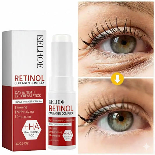 Retinol Eye Balm Stick. Reduce Wrinkles Eye Bag, Dark Circle and Eye Puffiness Maison Novaire