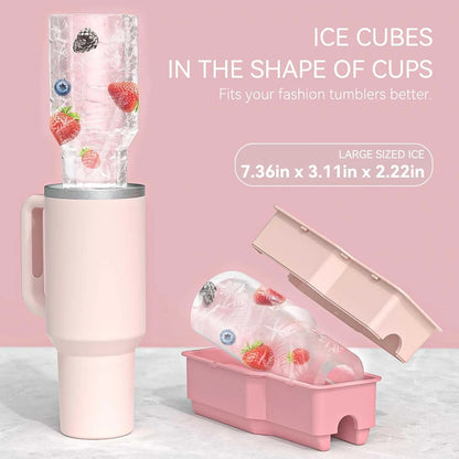 Reusable 40oz Stanley Ice Mold with Lid. - Maison Novaire