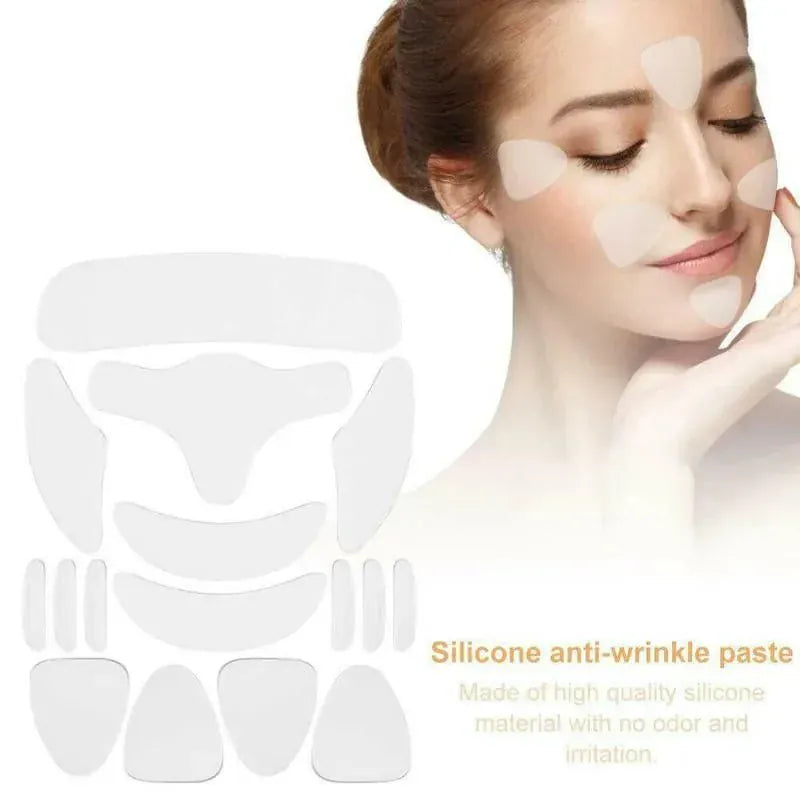 Reusable Silicone Wrinkle Pads – Face & Neck Anti-Aging - BLAKESTORE-NG