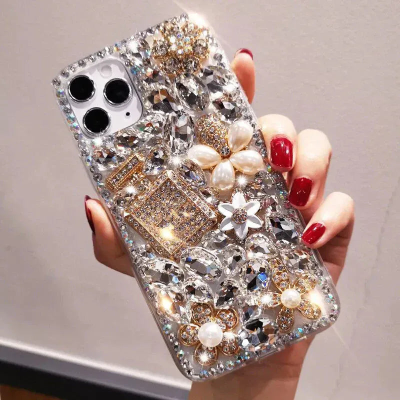 Rhinestone Diamond Case - Maison Novaire #