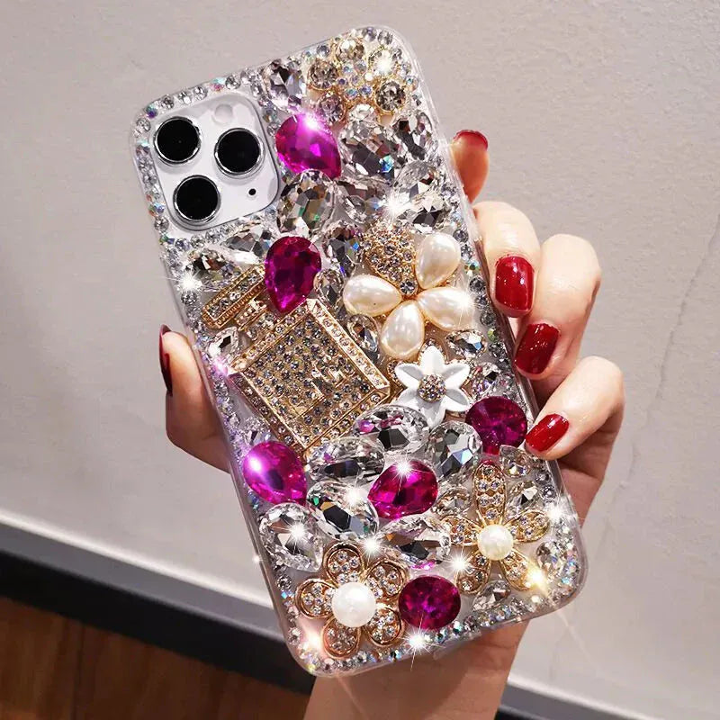 Rhinestone Diamond Case - Maison Novaire #