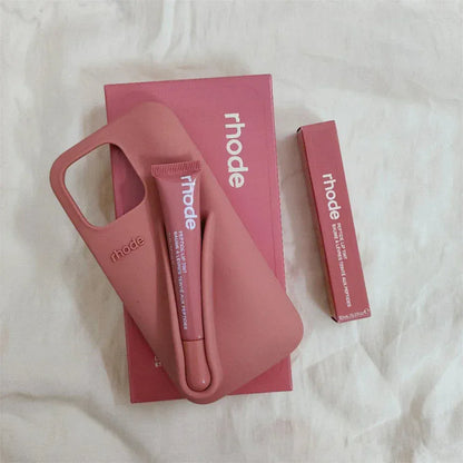 Rhode Lipstick Silicone DIY Phone Case For iPhone. - BLAKESTORE-NG
