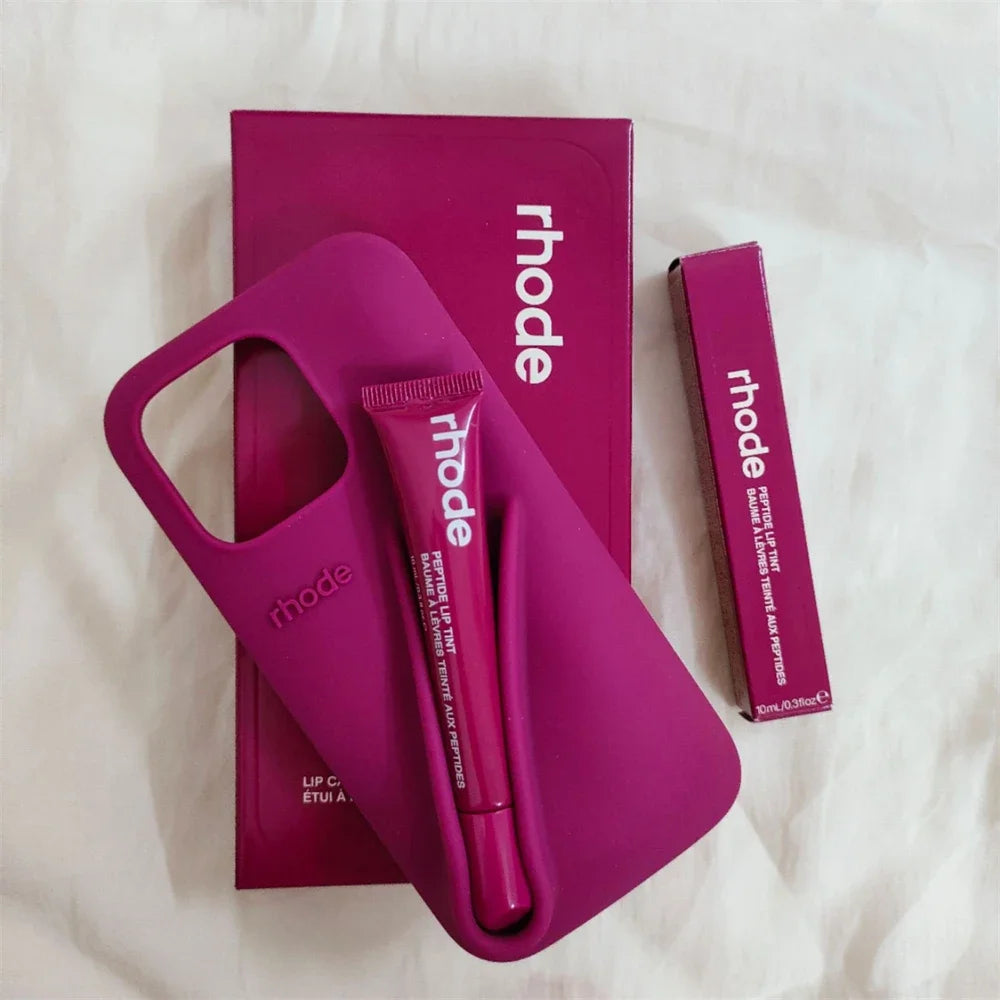 Rhode Lipstick Silicone DIY Phone Case For iPhone. - Maison Novaire #