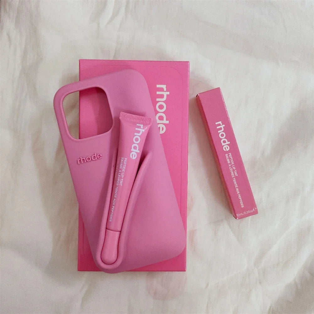 Rhode Lipstick Silicone DIY Phone Case For iPhone. - Maison Novaire #