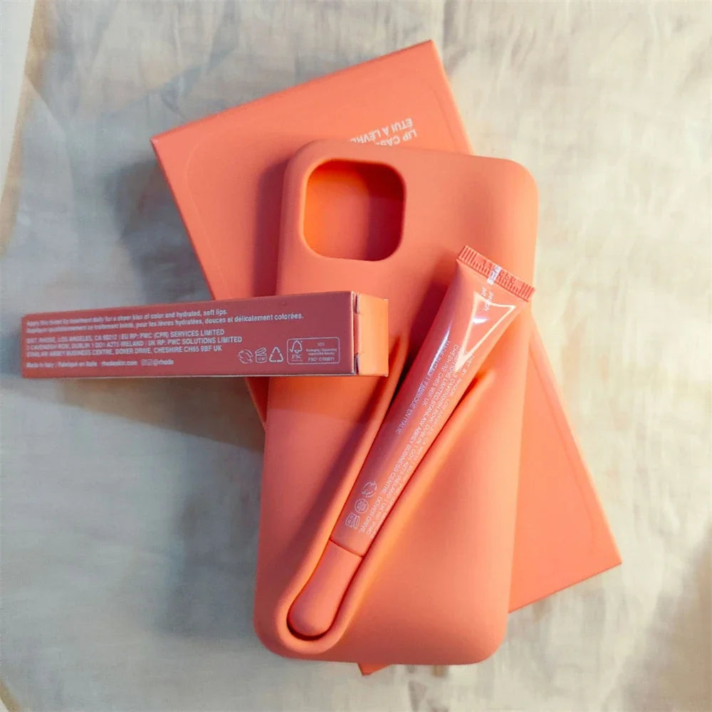 Rhode Lipstick Silicone DIY Phone Case For iPhone. - Maison Novaire #