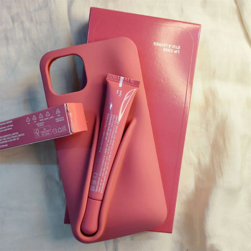 Rhode Lipstick Silicone DIY Phone Case For iPhone. - Maison Novaire #