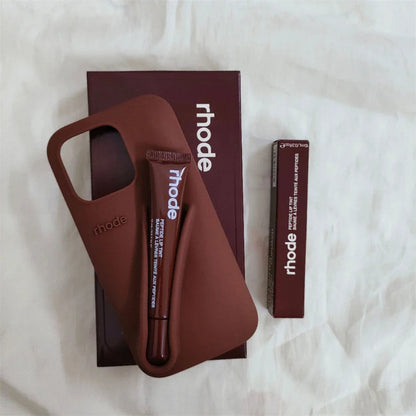 Rhode Lipstick Silicone DIY Phone Case For iPhone. - Maison Novaire #