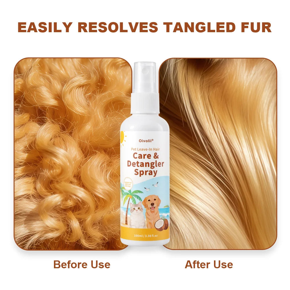 Oatmeal Aloe Pet Conditioner | Softens, Detangles, and Adds Shine Pet Clean Detangler