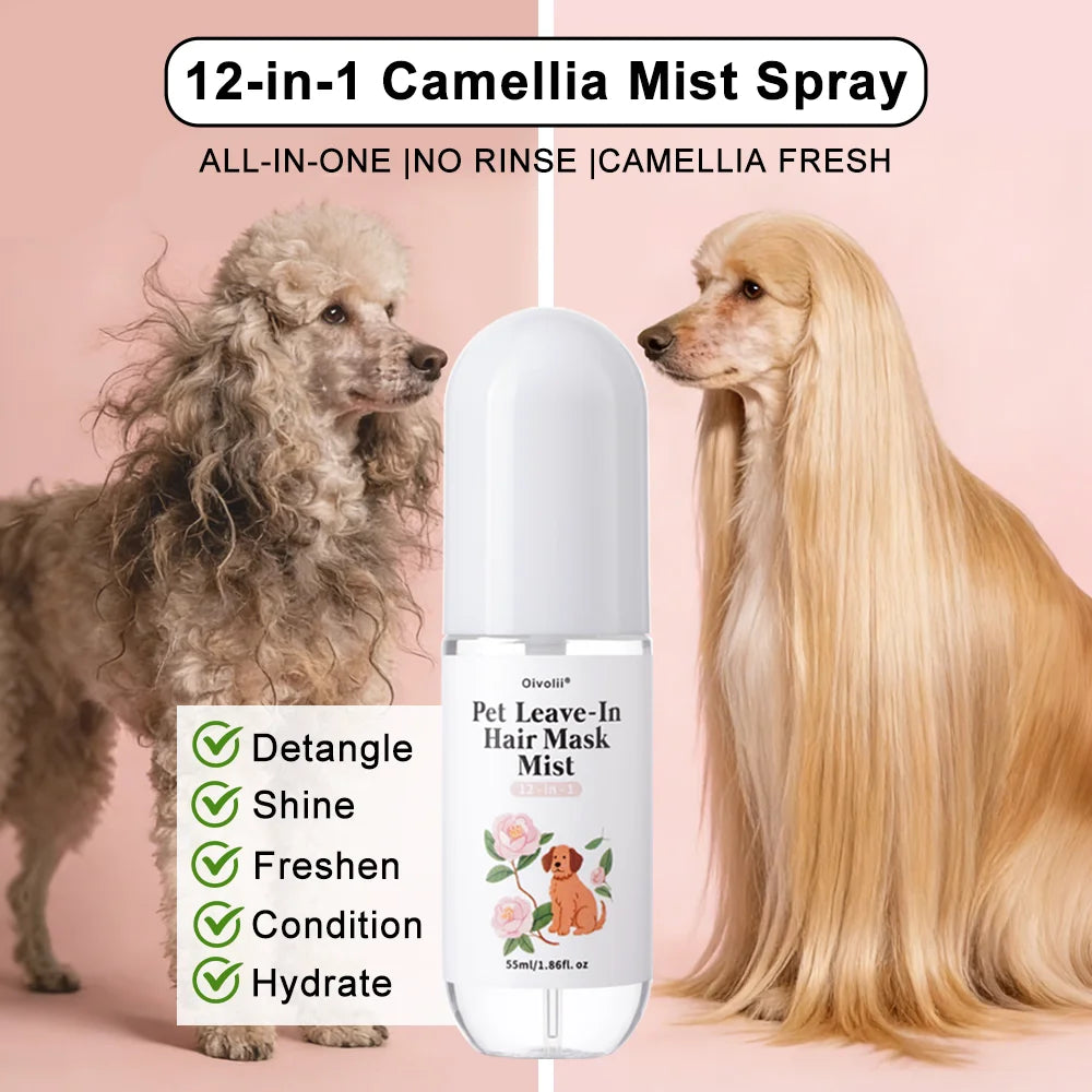 Oatmeal Aloe Pet Conditioner | Softens, Detangles, and Adds Shine Pet Clean Detangler 5