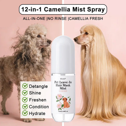 Oatmeal Aloe Pet Conditioner | Softens, Detangles, and Adds Shine Pet Clean Detangler 5
