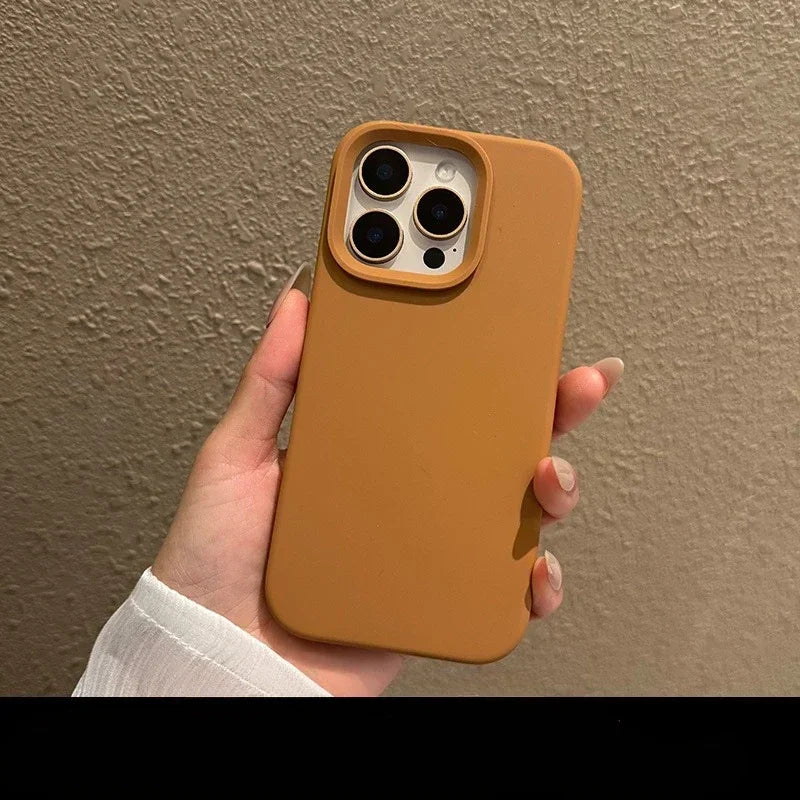 Candy Matte Silicone iPhone Case