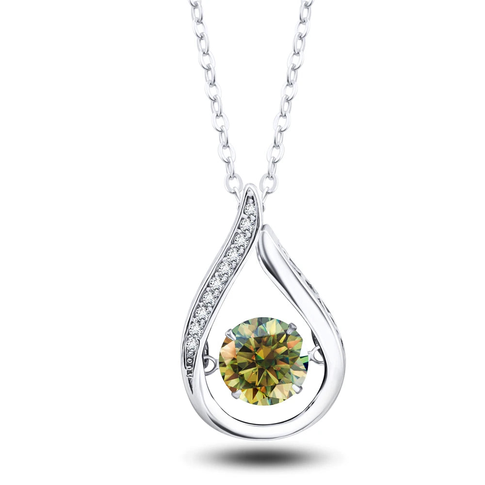 Moissanite Necklace - BLAKESTORE-NG