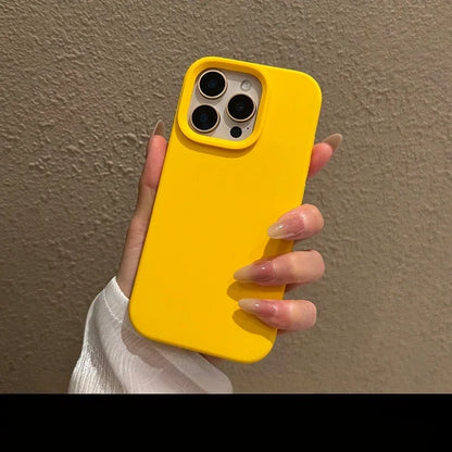 Candy Matte Silicone iPhone Case