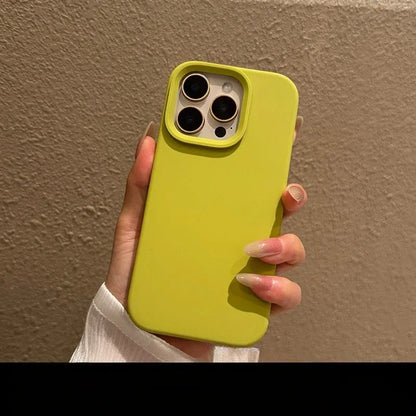 Candy Matte Silicone iPhone Case