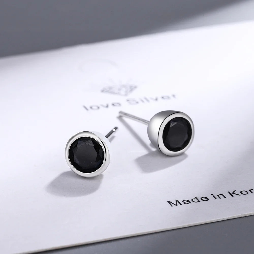 High Quality Silver Stud Earrings 925 For Women - BLAKESTORE-NG