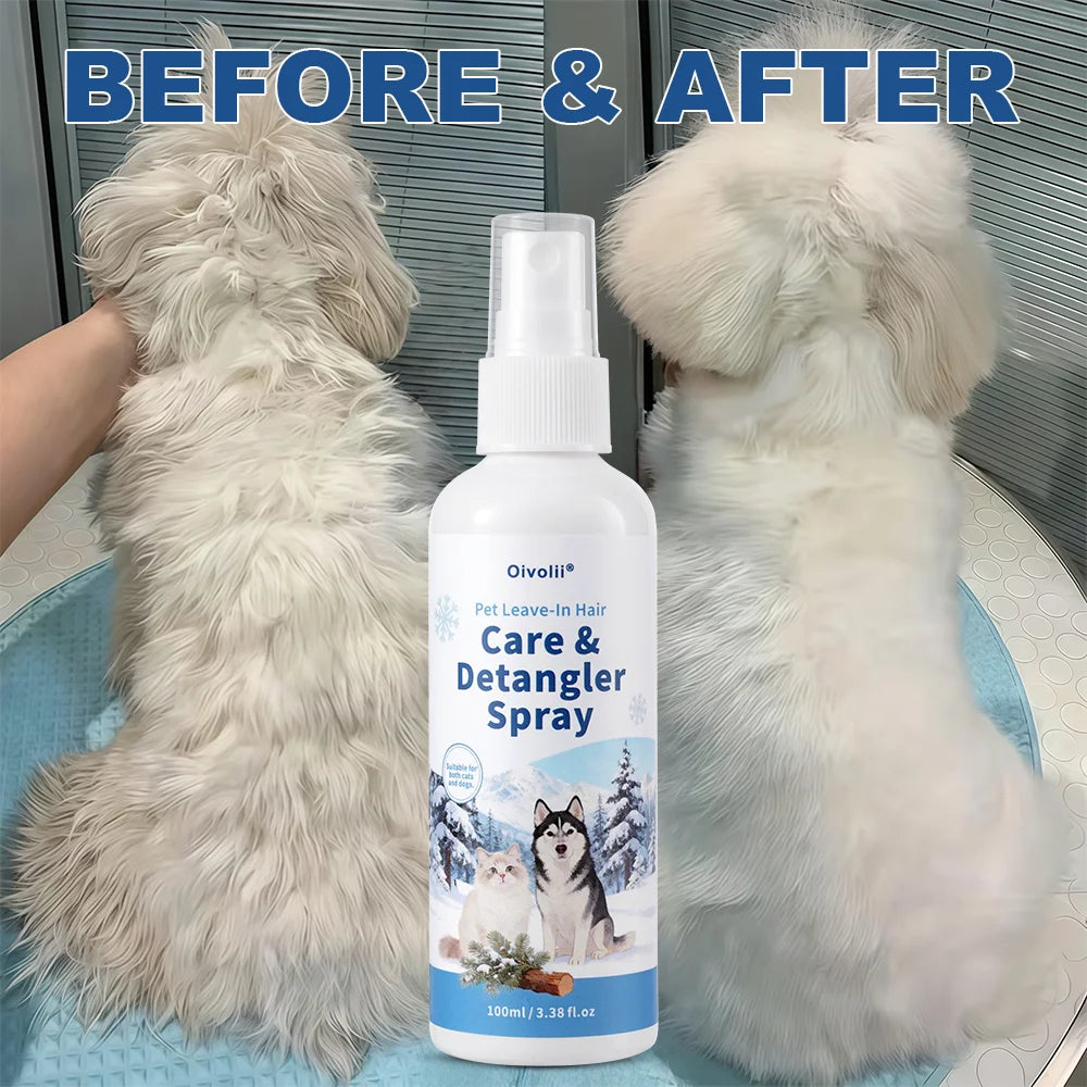 Oatmeal Aloe Pet Conditioner | Softens, Detangles, and Adds Shine Pet Clean Detangler 1