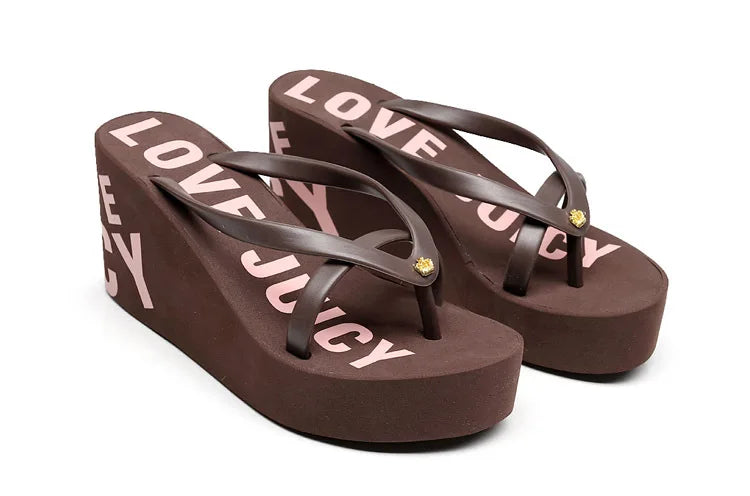 Women’s Summer Wedge Slippers