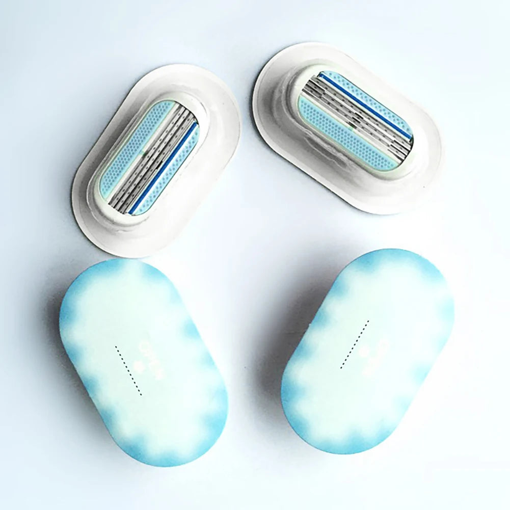 Women’s 3-Layer Safety Razor Blades – 4–40PCS Bikini & Body Hair Remover Heads (Compatible with Venus)