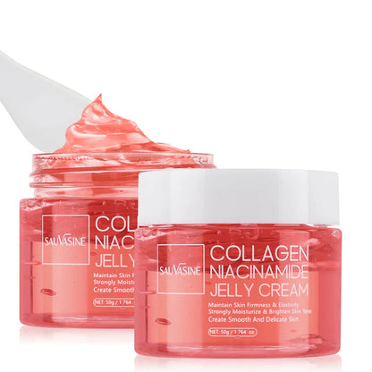 Collagen Jelly Cream with Niacinamide – 24h Glow & Firming Moisturizer - Maison Novaire
