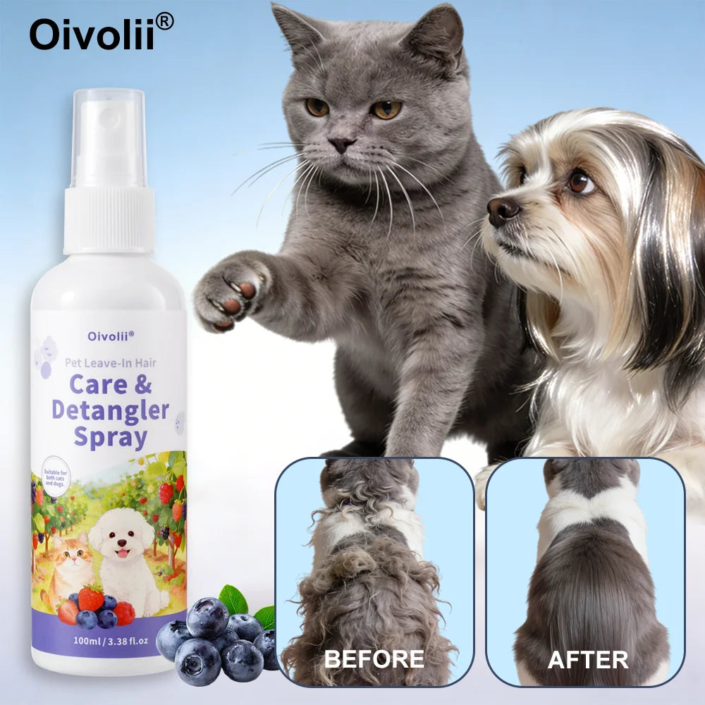 Oatmeal Aloe Pet Conditioner | Softens, Detangles, and Adds Shine Pet Clean Detangler 2