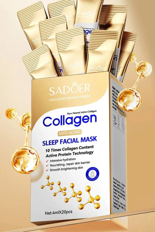 SADOER Collagen Sleeping Mask – Firming & Brightening Care - BLAKESTORE-NG