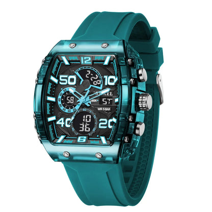 SMAEL 8109 Men’s Electronic Watch | Dual Display Waterproof Luminous - BLAKESTORE-NG