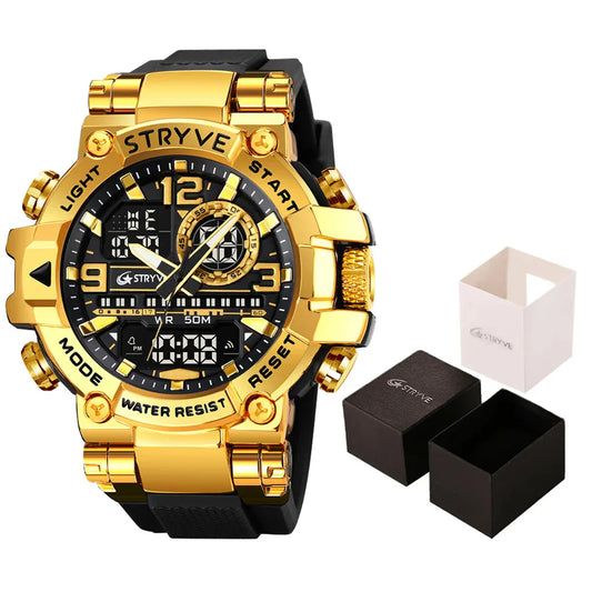 STRYVE Watch for Men's Digital-Analog Dual Movement. - BLAKESTORE-NG