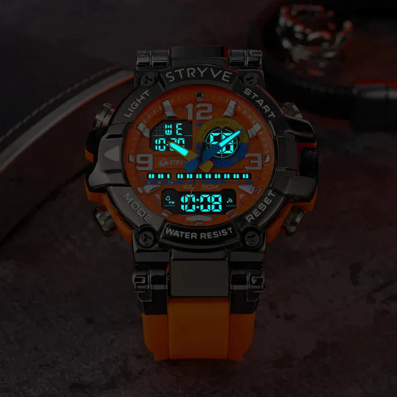 STRYVE Watch for Men's Digital-Analog Dual Movement. - BLAKESTORE-NG