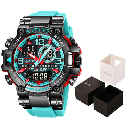 STRYVE Watch for Men's Digital-Analog Dual Movement. - BLAKESTORE-NG