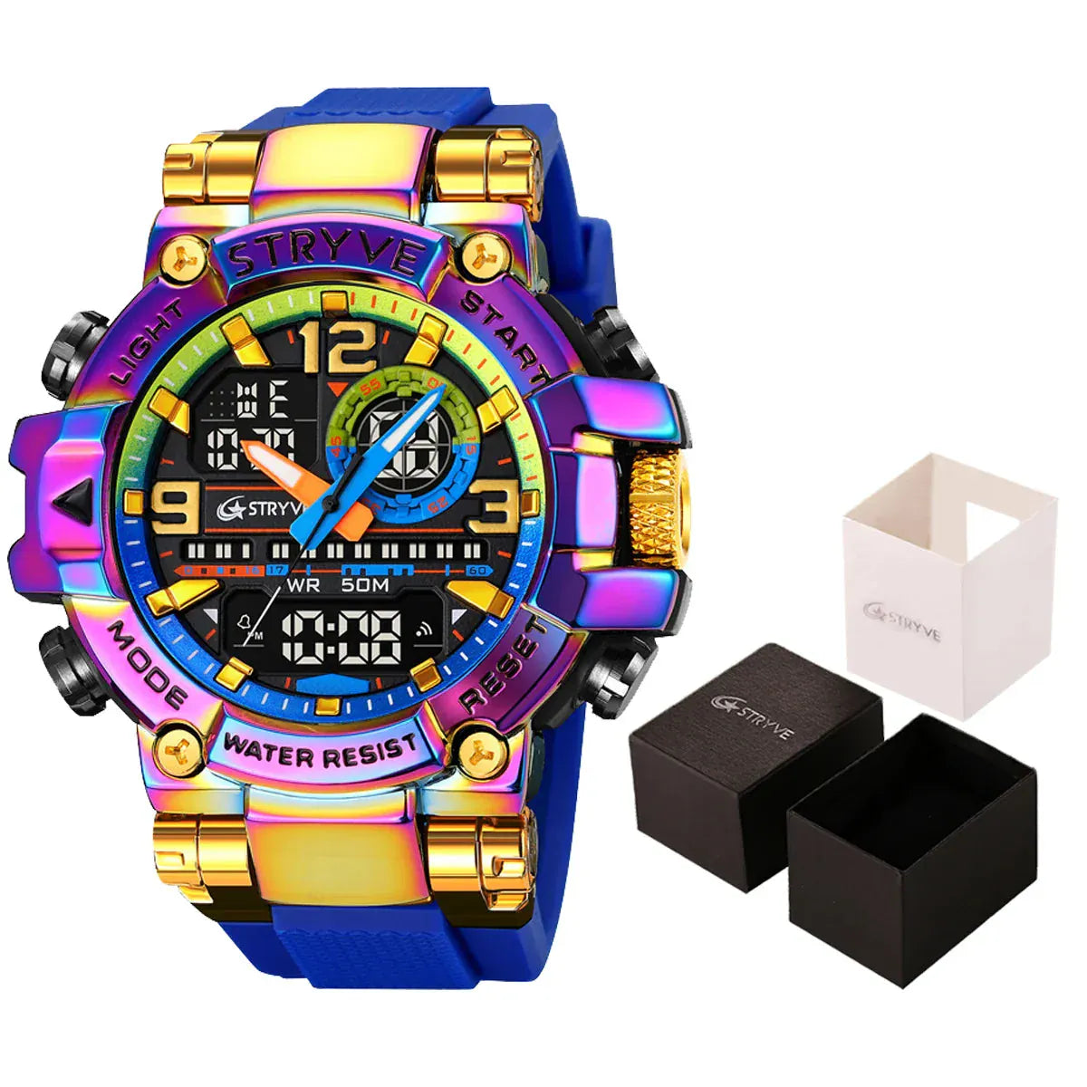 STRYVE Watch for Men's Digital-Analog Dual Movement. - BLAKESTORE-NG