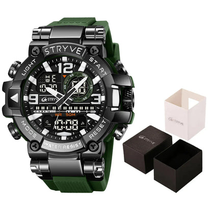 STRYVE Watch for Men's Digital-Analog Dual Movement. - BLAKESTORE-NG