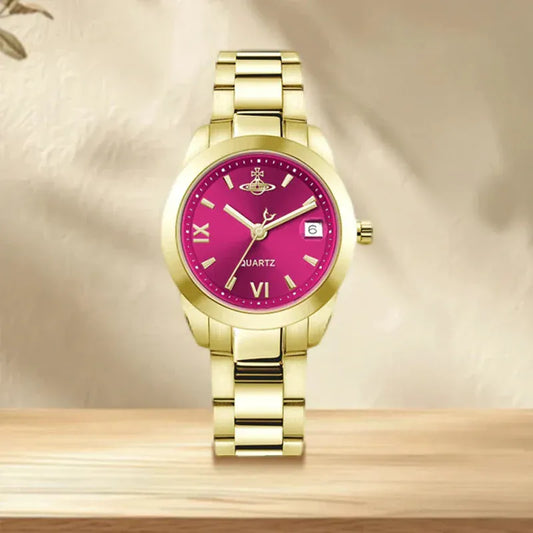 SUNMATE Luxury Women’s Watch | Stylish Waterproof Quartz Timepiece - BLAKESTORE-NG