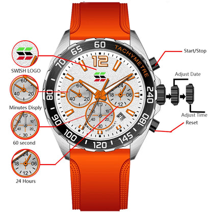 SWISH Sports Men's Quartz Watch Three Eyes. - BLAKESTORE-NG