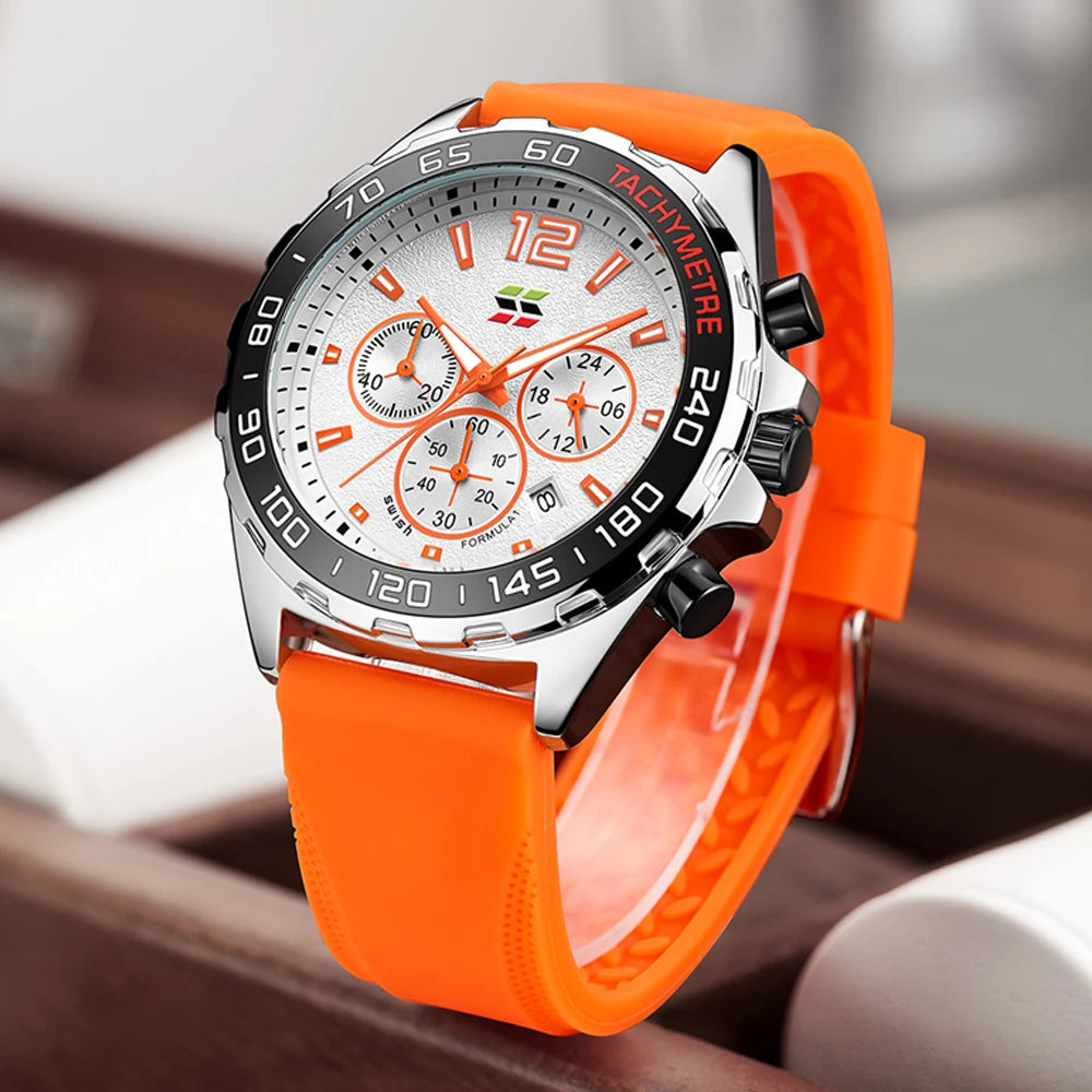 SWISH Sports Men's Quartz Watch Three Eyes. - BLAKESTORE-NG