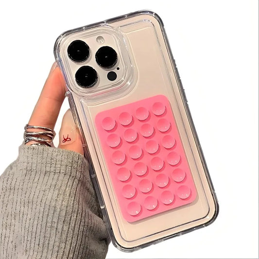 3D Suction Cup Transparent Case
