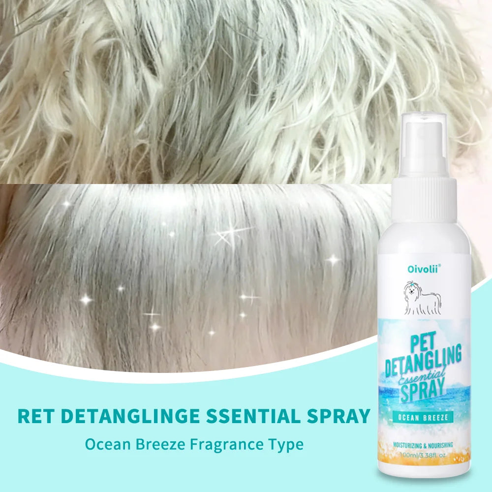 Oatmeal Aloe Pet Conditioner | Softens, Detangles, and Adds Shine Pet Clean Detangler 3