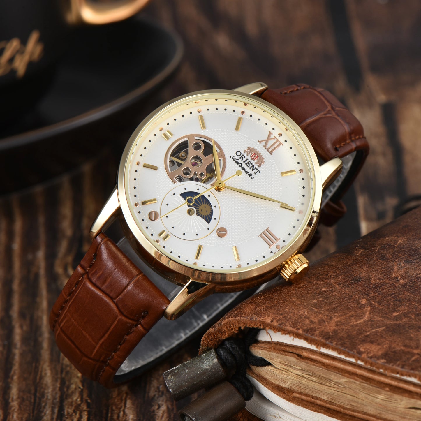 Mechanical Unisex Automatic World Time Watch | Orient Star Series 5
