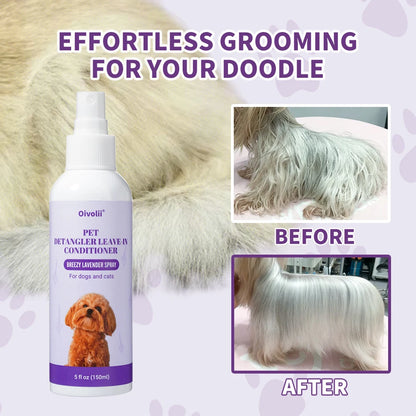 Oatmeal Aloe Pet Conditioner | Softens, Detangles, and Adds Shine Pet Clean Detangler 4
