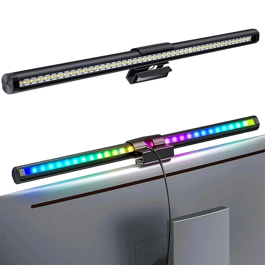 44cm RGB Monitor Light Bar – Gaming Desk Atmosphere Lamp