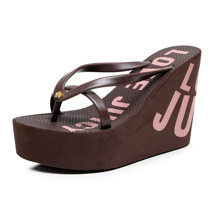 Women’s Summer Wedge Slippers
