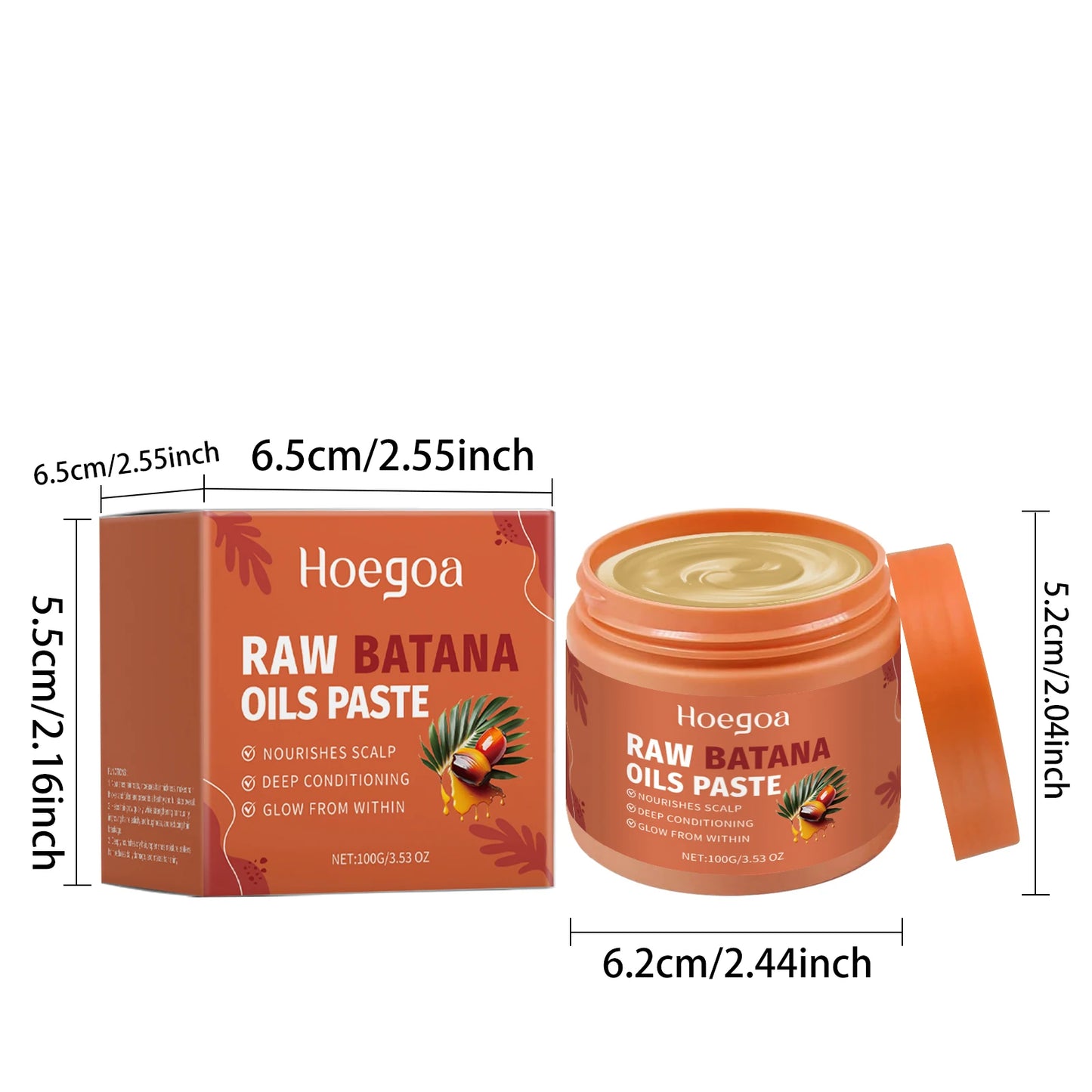 Organic Batana Oil Hair Mask | Damaged Hair Repair Conditioner 1PCS