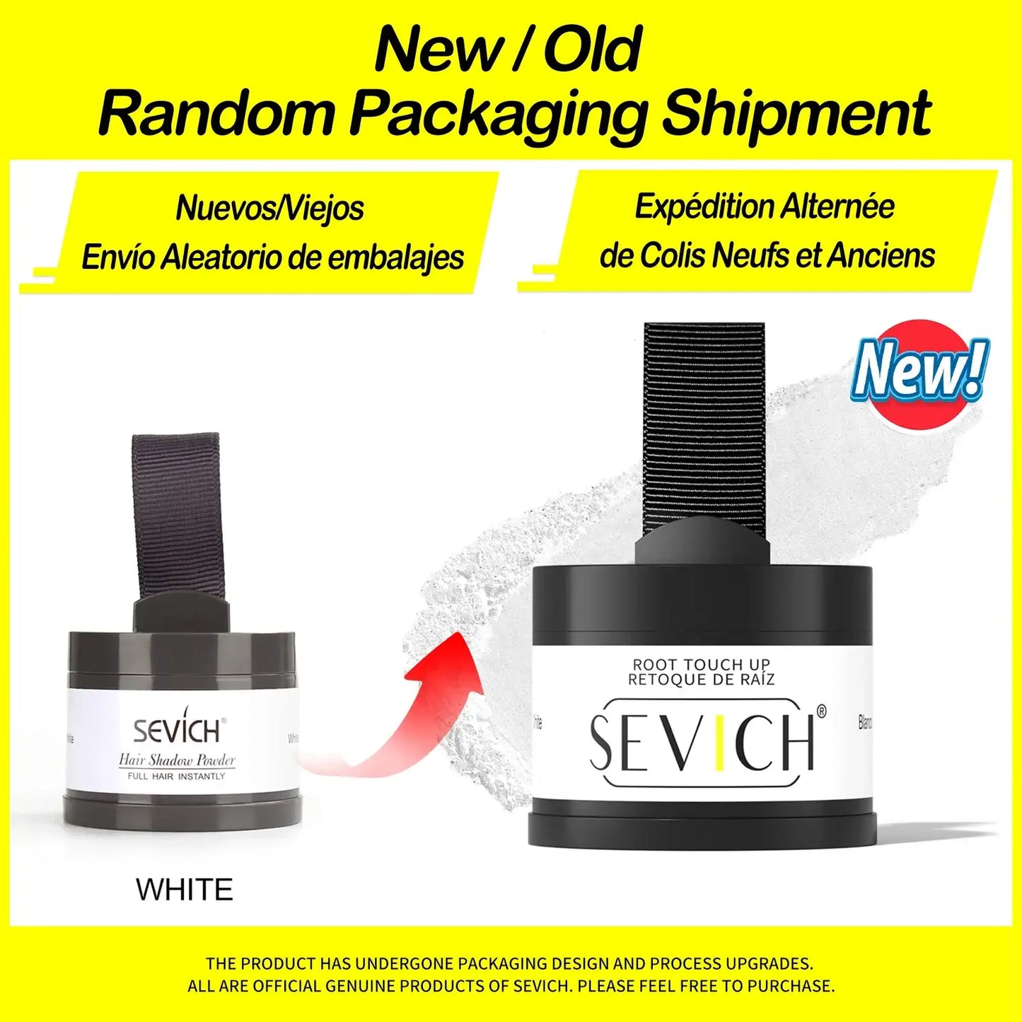 Sevich Hairline Powder 4g | Unisex Hair Shadow Concealer - Maison Novaire