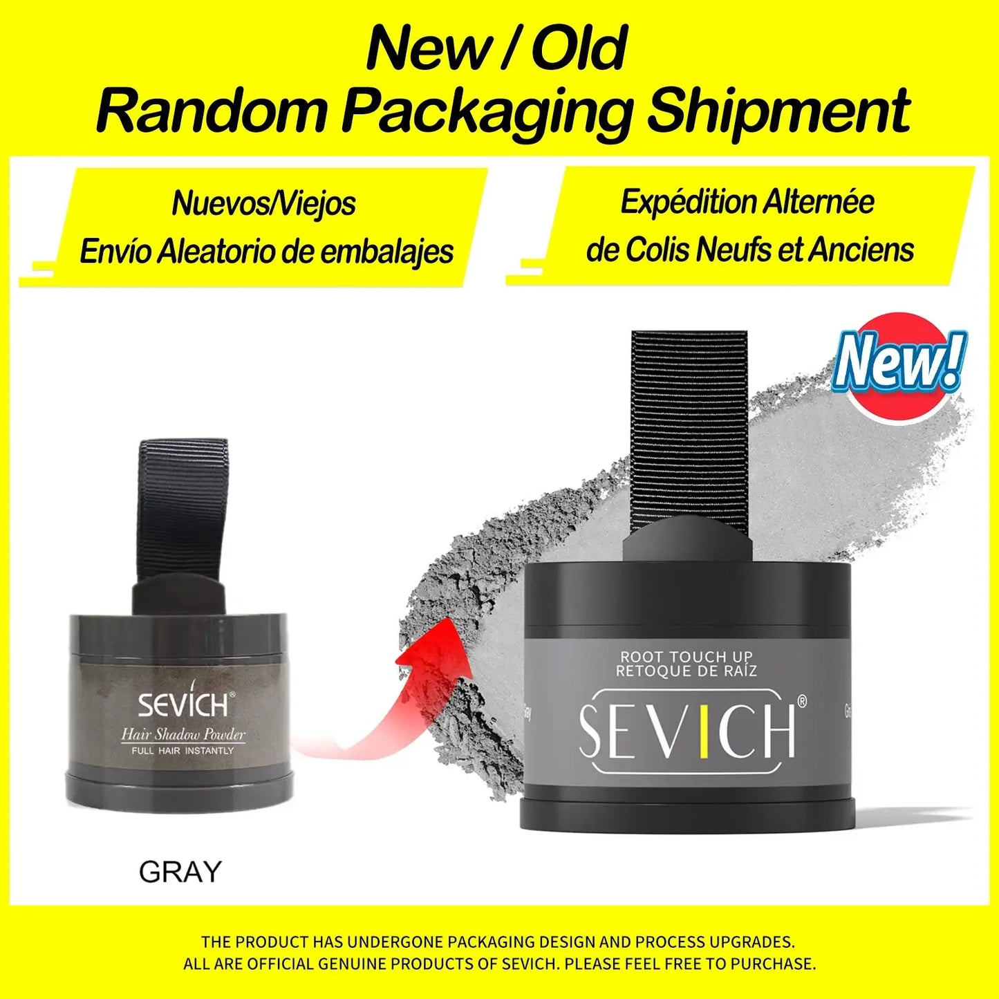 Sevich Hairline Powder 4g | Unisex Hair Shadow Concealer - Maison Novaire