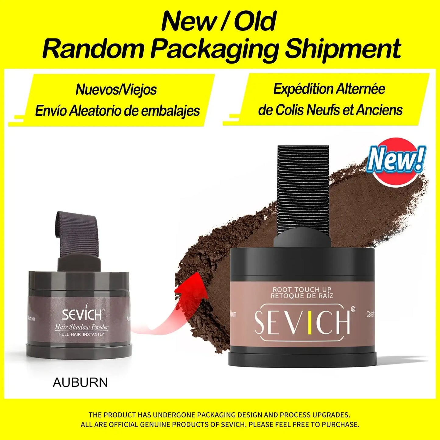 Sevich Hairline Powder 4g | Unisex Hair Shadow Concealer - Maison Novaire