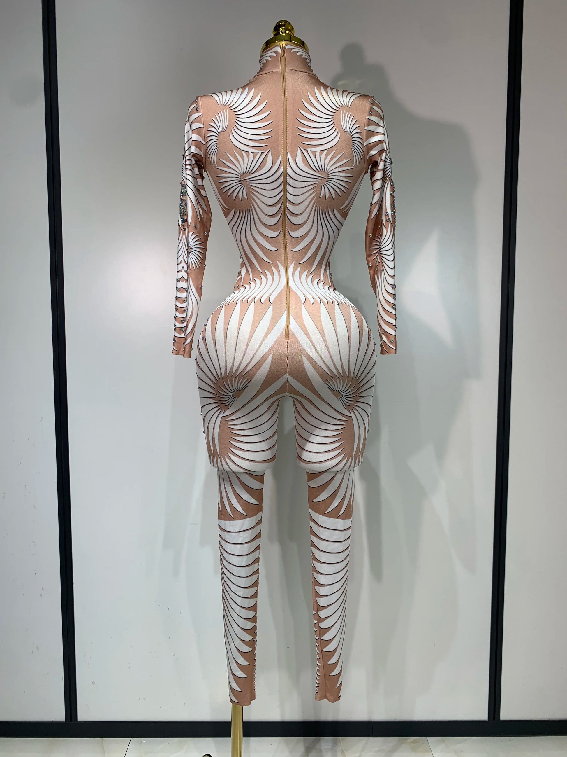 Sexy High Stretch Jumpsuit. - Maison Novaire